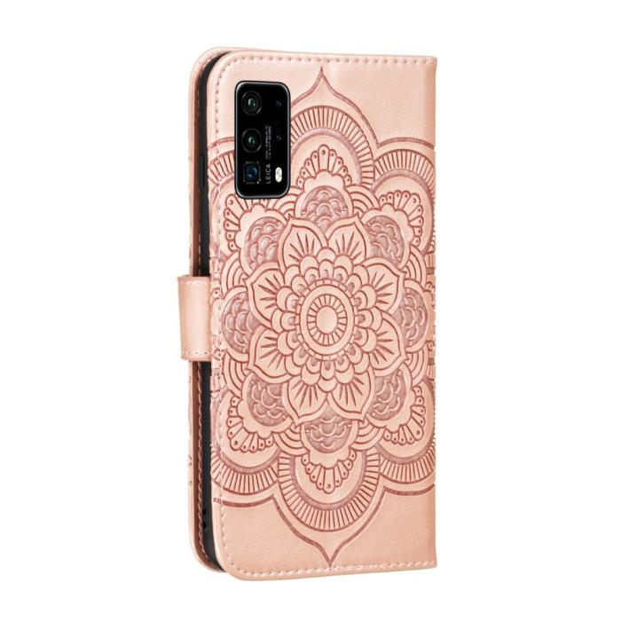 Bild 4,  Huawei P40 - Mandala Plånboksfodral - Roséguld