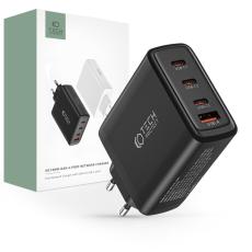 Tech-Protect Tech-Protect 100W GaN PD/QC V&auml;ggladdare 3x USB-C 1x USB-A Svart