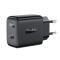 Acefast Acefast 30W GaN PD QC USB-C Väggladdare Svart