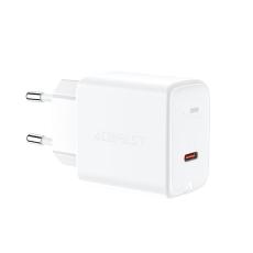 Acefast Acefast 30W GaN PD QC USB-C V&auml;ggladdare Vit