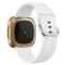  Fitbit Versa 4/Sense 2 Klockarmband Silikon Vit