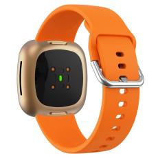  Fitbit Versa 4/Sense 2 Klockarmband Silikon Orange