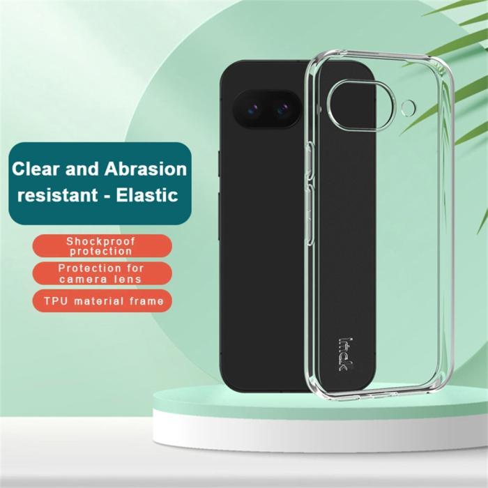 Bild 2, IMAK IMAK Google Pixel 9a Skal Soft TPU Transparent