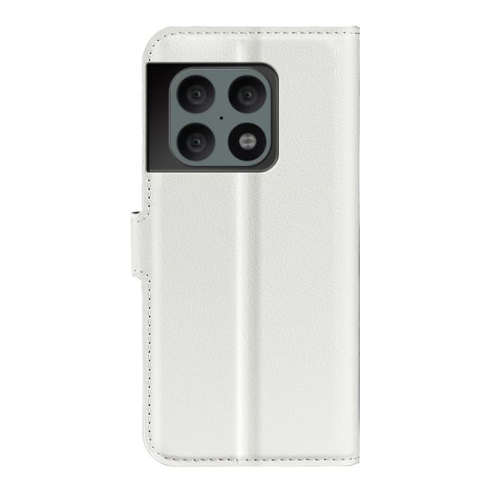 Bild 3,  OnePlus 10 Pro 5G Fodral Litchi Textur Vit