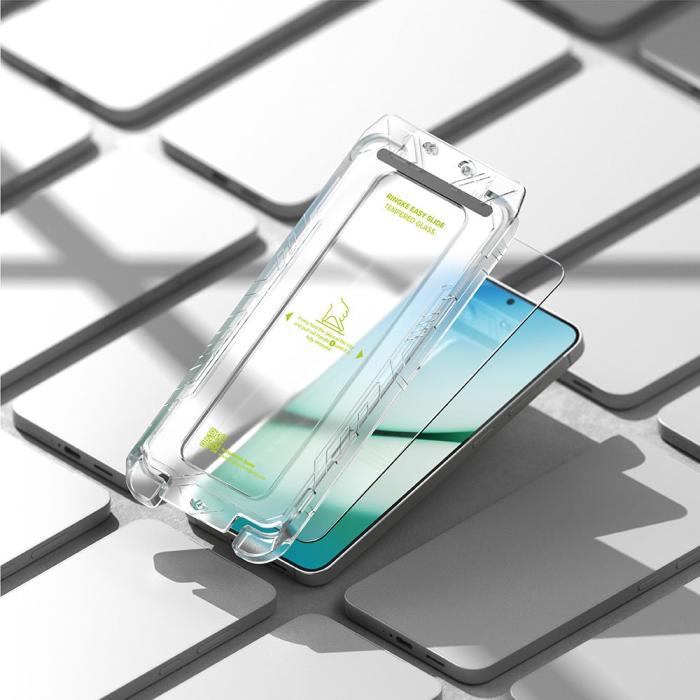 Bild 5, Ringke Ringke Galaxy S25 / S24 2-PACK Easy Slide Skärmskydd Härdat Glas