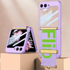 GKK GKK Galaxy Z Flip 6 / 7 FE Skal B&auml;lte Hybrid Lila/Gr&ouml;n