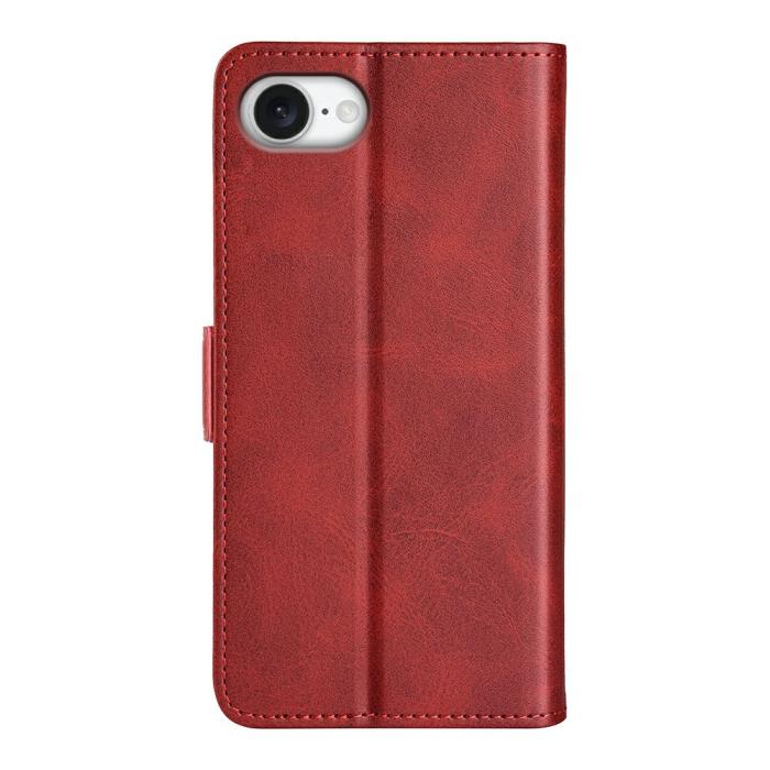 Bild 6,  iPhone 17e / 16e Fodral Läder Röd