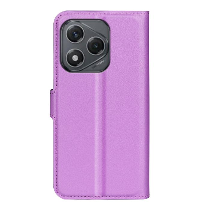 Bild 3,  Honor 400 Smart Fodral Litchi Läder Lila