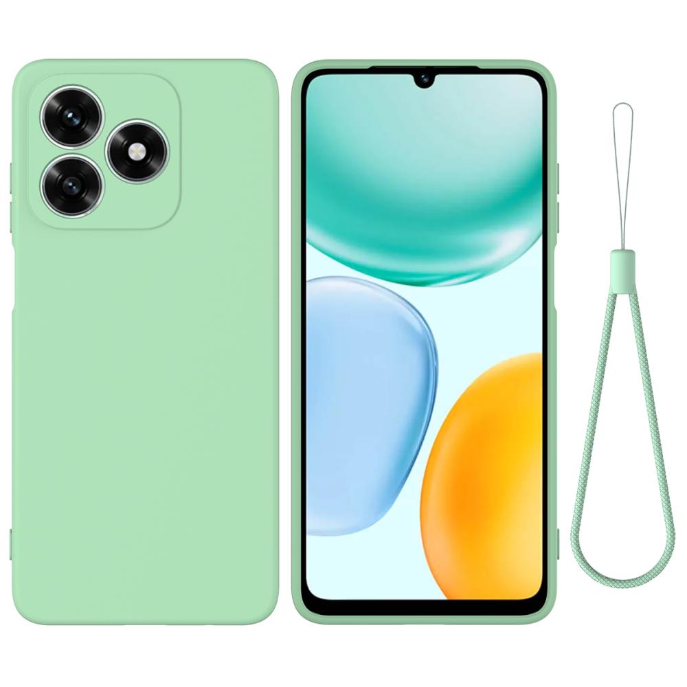  Honor X5c Plus Skal Liquid Silikon Grön