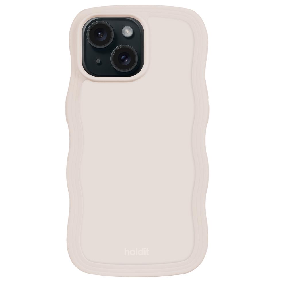 holdit holdit iPhone 15 Plus / 14 Plus Skal Wavy Light Beige