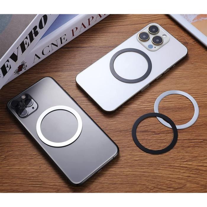 Bild 4, Tech-Protect Tech-Protect Universal Magmat MagSafe Ring Svart/Silver