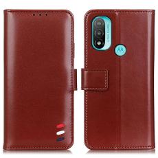  Motorola Moto E20 / E40 Fodral Tri-Color Brun