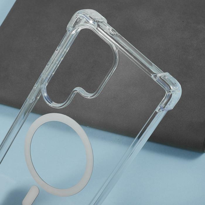 Bild 5,  Galaxy S26 Ultra Skal MagSafe Shockproof Hybrid Transparent