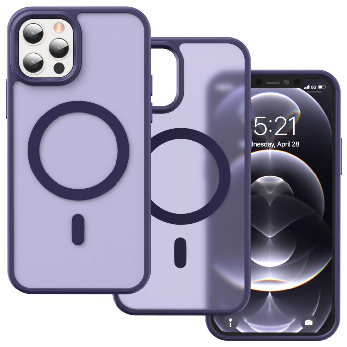 Bild 2, ColorPop ColorPop iPhone 12 Pro Max Skal CH MagSafe Matt Lila
