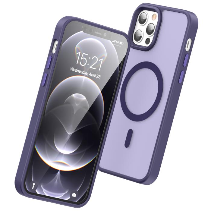 Bild 3, ColorPop ColorPop iPhone 12 Pro Max Skal CH MagSafe Matt Lila