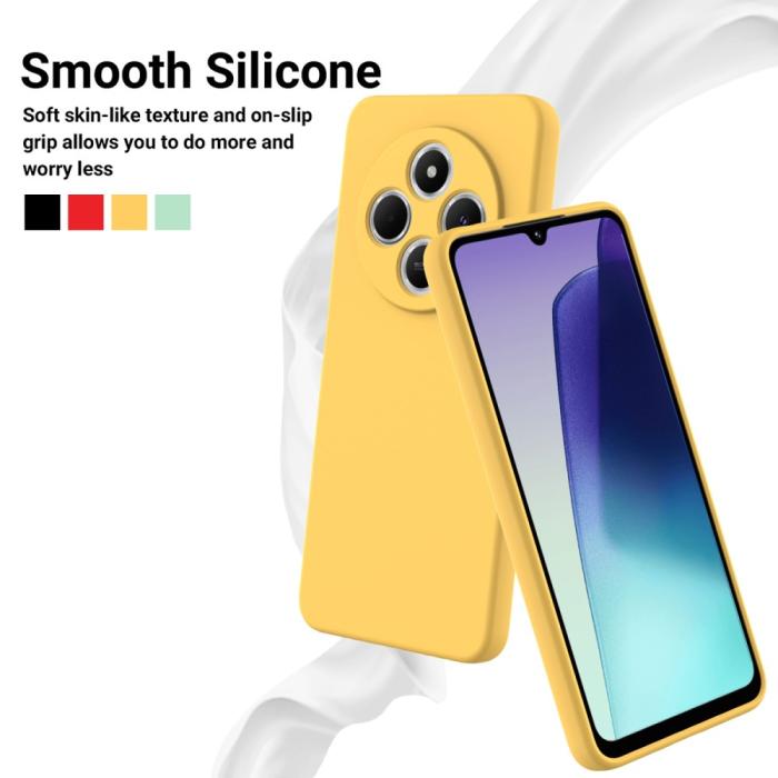 Bild 3,  Xiaomi Redmi 14C Skal Liquid Silikon Gul