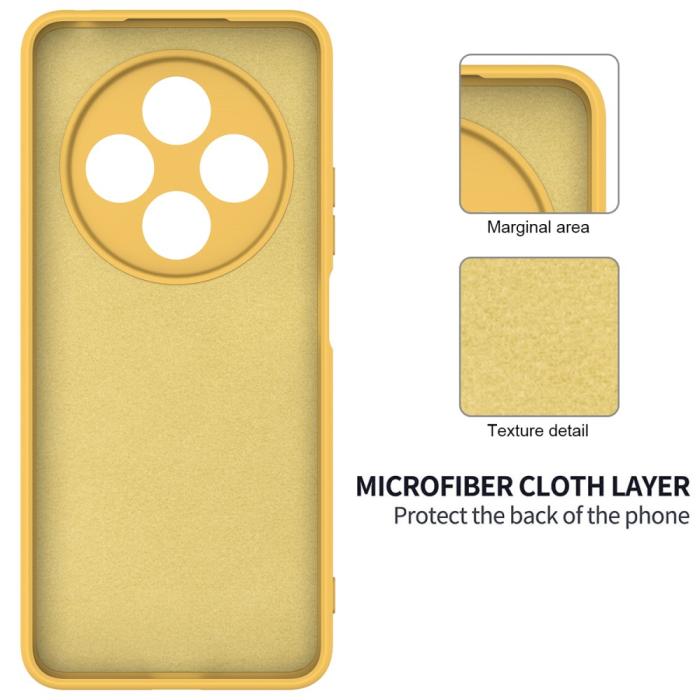Bild 6,  Xiaomi Redmi 14C Skal Liquid Silikon Gul