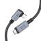 Tech-Protect Tech-Protect 1.5 m 240W PD 8K USB-C/USB-C Kabel UltraBoost Grå