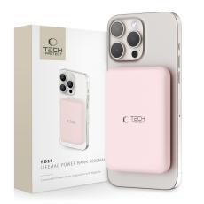 Tech-Protect Tech-Protect 5000 mAh MagSafe Powerbank LifeMag Rosa