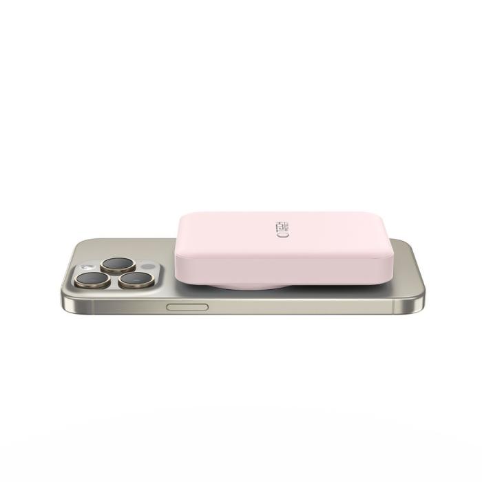 Bild 3, Tech-Protect Tech-Protect 10000 mAh MagSafe Powerbank LifeMag Rosa