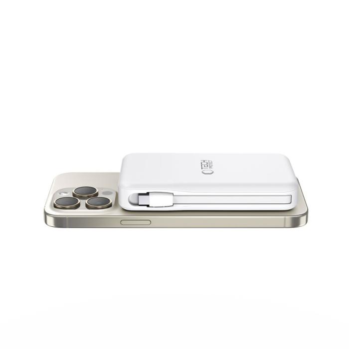 Bild 2, Tech-Protect Tech-Protect 10000 mAh MagSafe Powerbank LifeMag Vit
