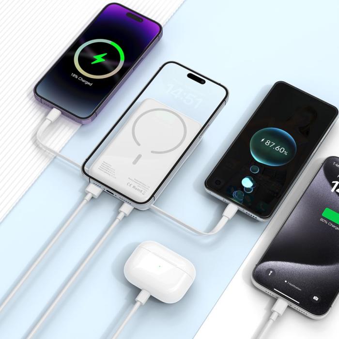 Bild 6, Tech-Protect Tech-Protect 10000 mAh MagSafe Powerbank LifeMag Vit