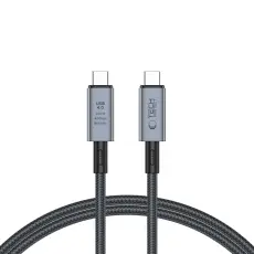 Tech-Protect Tech-Protect 1 m 240W PD 8K USB-C/USB-C Kabel UltraBoost Gr&aring;