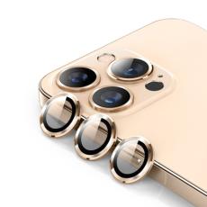 ENKAY ENKAY iPhone 14 Pro / 14 Pro Max Linsskydd Metall Ring Guld