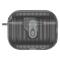  AirPods Pro 3 Skal Hybrid Shell Texture Tonad Svart