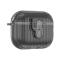  AirPods Pro 3 Skal Hybrid Shell Texture Tonad Svart