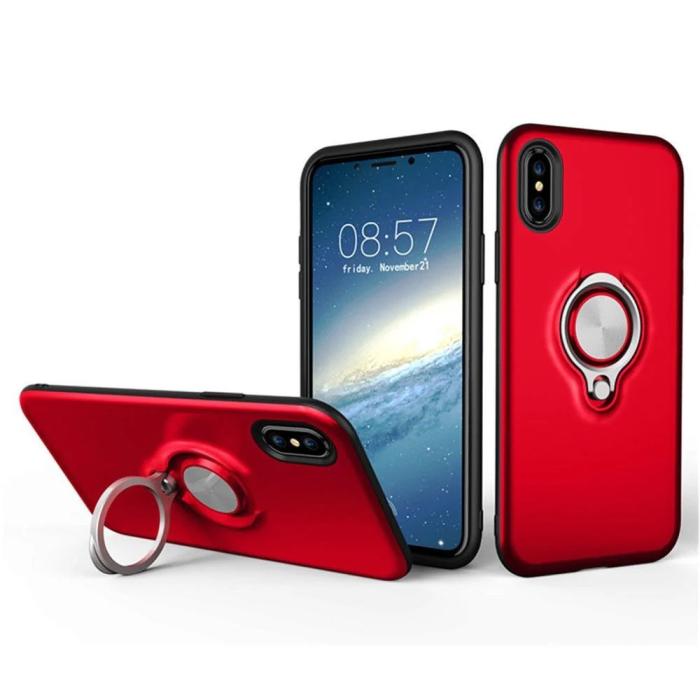Bild 2,  iPhone X/Xs Ringskal Röd