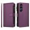  Sony Xperia 1 VII Fodral Multifunktionellt Läder Lila