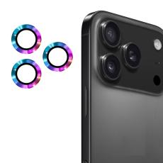 ENKAY ENKAY Phone 17 Pro Max / 17 Pro Linsskydd H&auml;rdat Glas Colorful