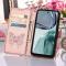  Motorola Moto G62 5G Fodral Med Fjäril Tryck Roséguld
