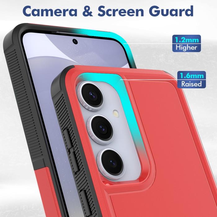 Bild 2,  Samsung Galaxy S25 Plus Skal Extreme Shockproof Röd
