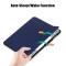  Samsung Galaxy Tab S9 Ultra Fodral Tri-Fold Mörk Blå