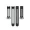  Fitbit Charge 4/3 Silikon Träningsarmband Svart/Grå