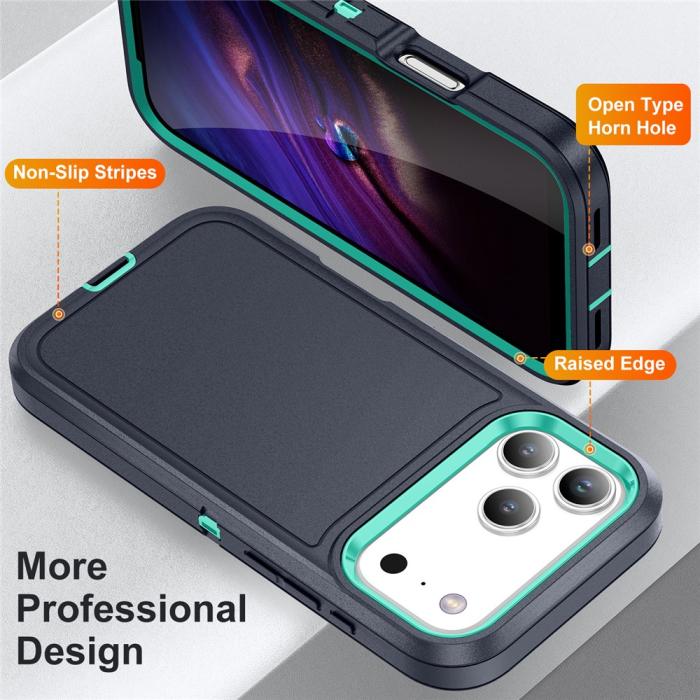Bild 3,  iPhone 17 Pro Skal Extreme Shockproof Hybrid Mörk Blå