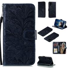  Huawei P40 - Blommigt M&ouml;nster - M&ouml;rk Bl&aring;