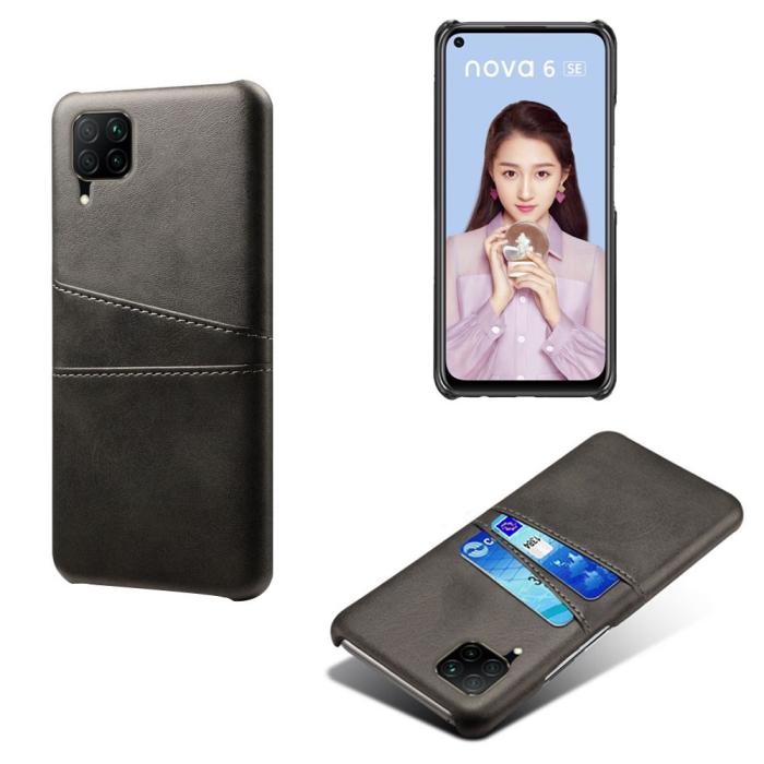 Bild 5,  Huawei P40 Lite - Skal med Kortfack - Svart