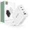 Tech-Protect Tech-Protect 100W GaN PD/QC Väggladdare 3x USB-C 1x USB-A Vit