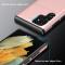  Samsung Galaxy S22 Ultra Skal Hybrid Med Kortfack Rosa