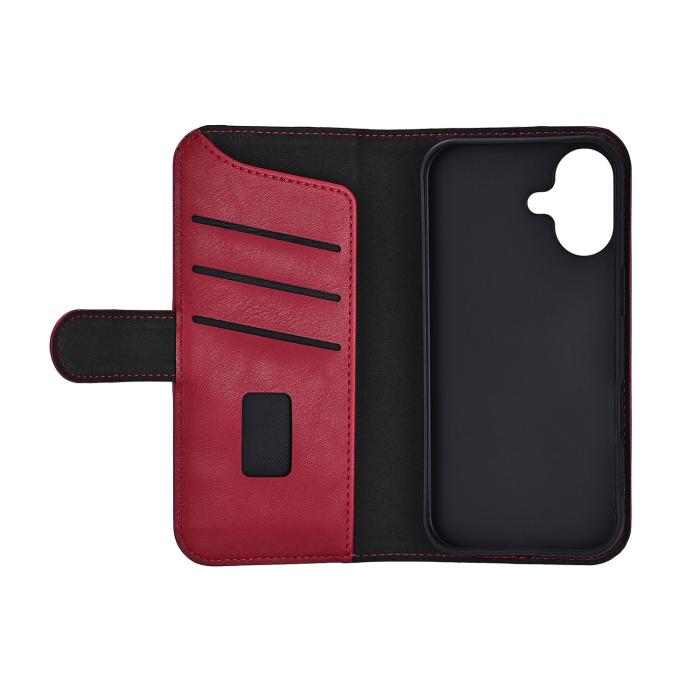 Bild 3, Gear Gear iPhone 17 Fodral MagSafe Läder Deep Red