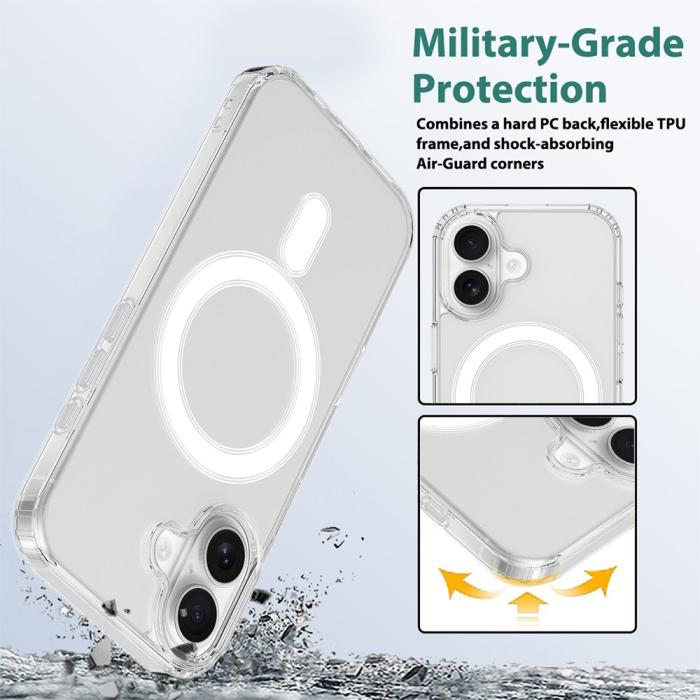Bild 3,  iPhone 18 Skal MagSafe TPU Transparent