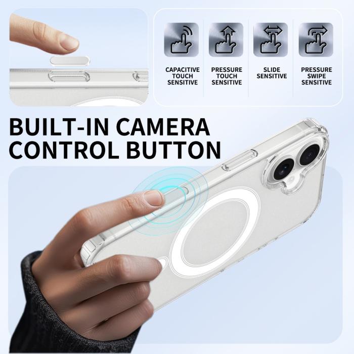 Bild 4,  iPhone 18 Skal MagSafe TPU Transparent
