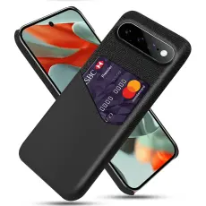  Google Pixel 11 Pro XL Skal PU L&auml;der Med Korth&aring;llare Svart