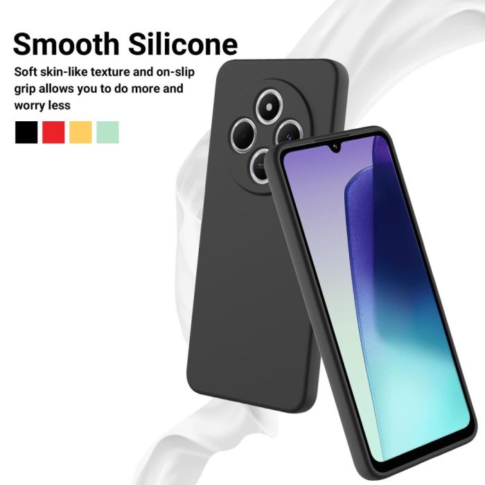 Bild 3,  Xiaomi Redmi 14C Skal Liquid Silikon Svart