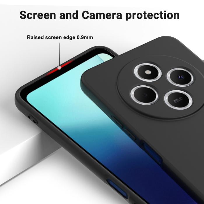 Bild 4,  Xiaomi Redmi 14C Skal Liquid Silikon Svart