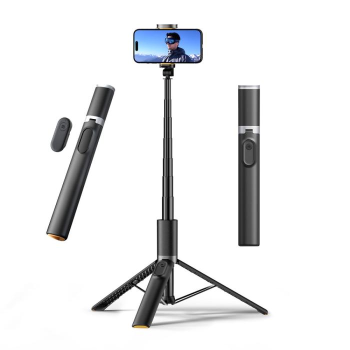 Bild 3, Tech-Protect Tech-Protect Bluetooth Selfiestick Tripod Svart