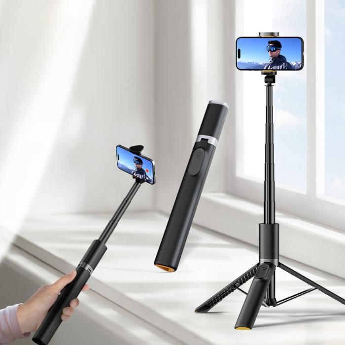 Bild 4, Tech-Protect Tech-Protect Bluetooth Selfiestick Tripod Svart